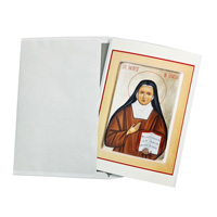 069C - Čestitka sa slikom ikone sv. Male Terezije